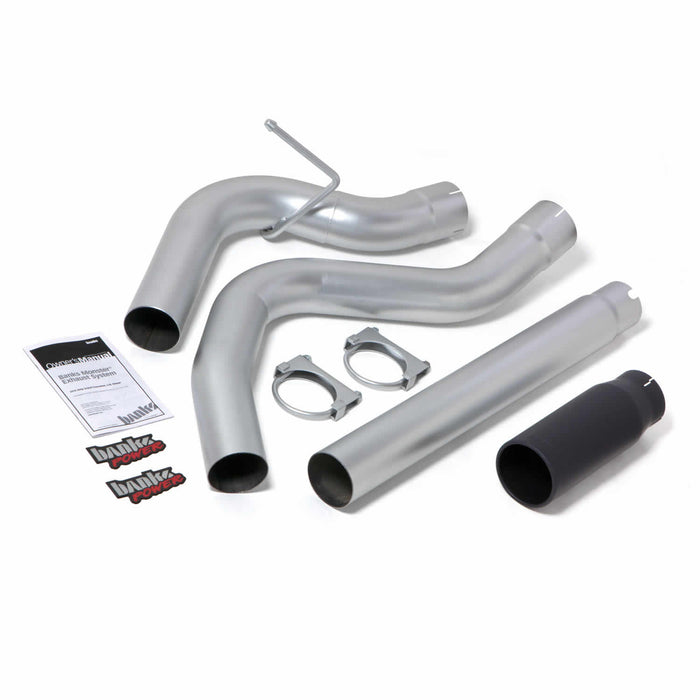 Banks Power 48601-B Monster Exhaust System Single Exit Black Tip 14-19 Ram 1500 3.0L EcoDiesel Banks Power