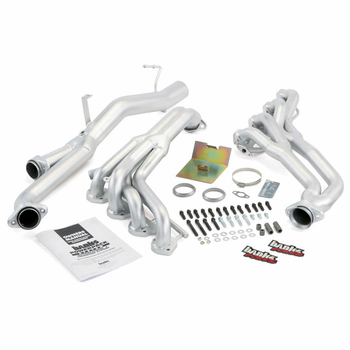 Banks Power 48809 Torque Tube Exhaust Header System 89-93 Ford 460 Truck E4OD Automatic Transmission Banks Power