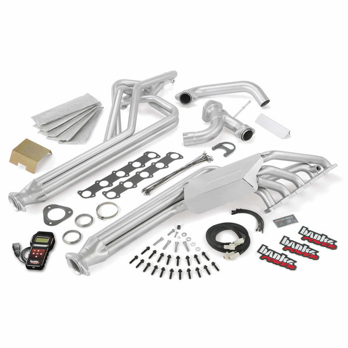 Banks Power 49178 Torque Tube Exhaust Header System W/AutoMind Programmer 05-06 Ford 6.8L Class-C Motorhome E-350 Banks Power