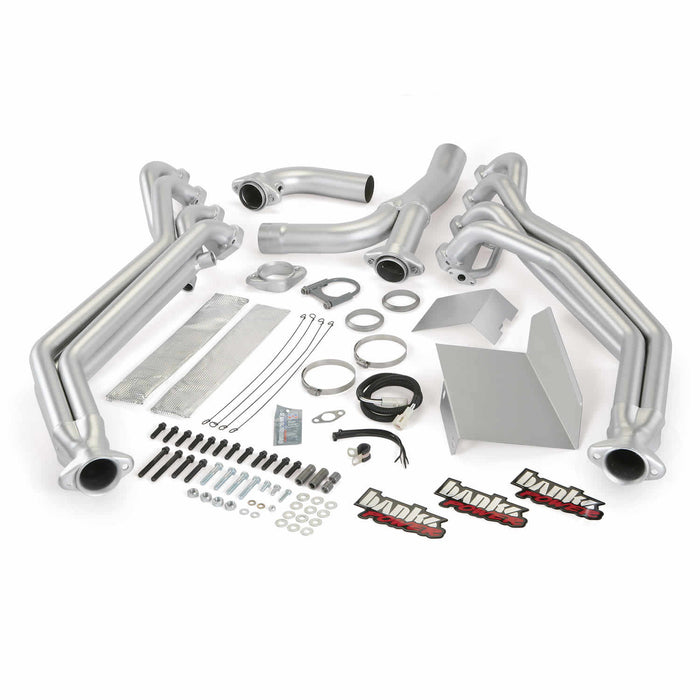 Banks Power 49220 Torque Tube Exhaust Header System Ford 460 Class A Non-Catalytic Converter Banks Power