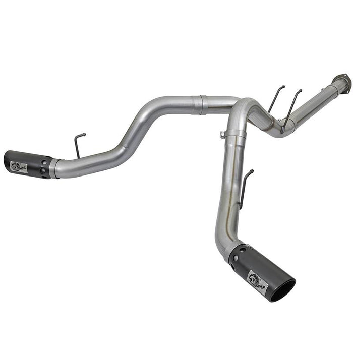 AFE 49-43092 Large Bore HD 4" Dual Filter-Back Exhaust System
