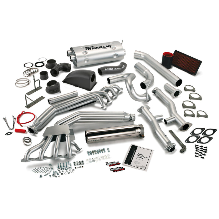 Banks Power 49559 PowerPack Bundle Complete Power System 01-03 GM 8.1 W/W22 Motorhome Right Exit Banks Power