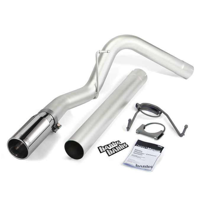 Banks Power 49764 Monster Exhaust System Single Exit Chrome Tip 07-13 Dodge/Ram 6.7L SCLB-MCSB Banks Power