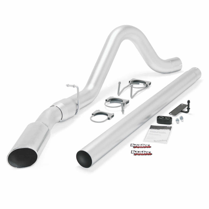 Banks Power 49780 Monster Exhaust System Single Exit Chrome Tip 08-10 Ford 6.4L ECSB-CCSB to Banks Power