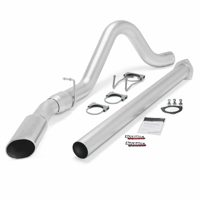 Banks Power 49792 Monster Exhaust System Single Exit Chrome Tip 15-16 F250/F350/450 CCSB-CCLB Banks Power