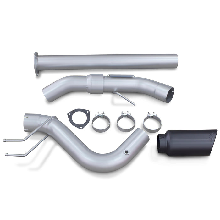 Banks Power 49794-B Monster Exhaust System Single Exit Black Ob Round Tip 2017-2022 Ford Super Duty 6.7L Diesel Banks Power