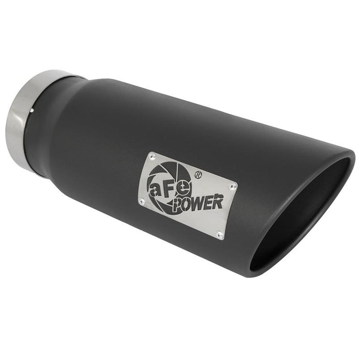 AFE 49T50601-B15 Black Exhaust Tip