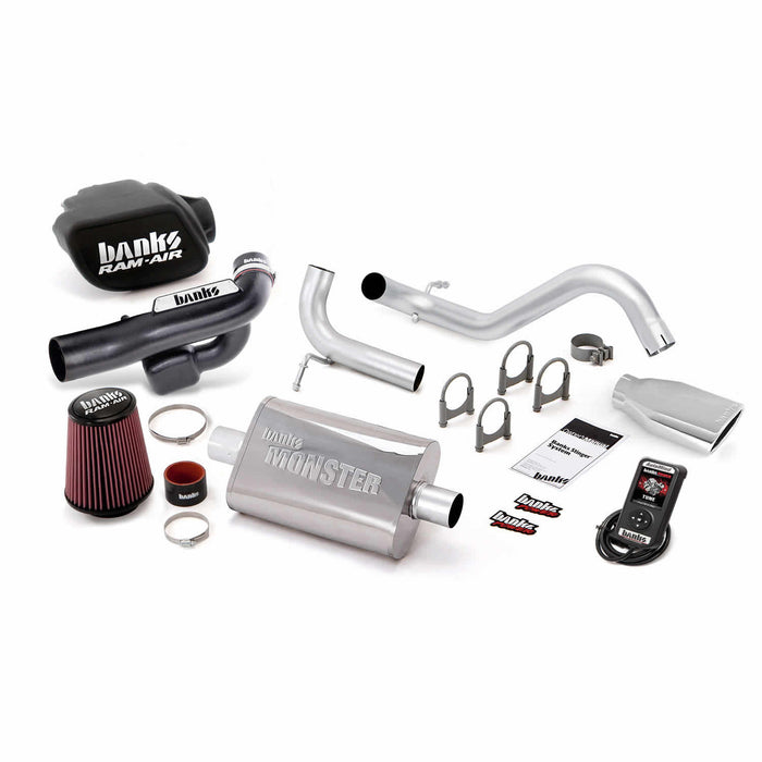 Banks Power 51348 Stinger Bundle Power System W/AutoMind Single Exit Exhaust Chrome Tip 12-14 Jeep 3.6L Wrangler All 2 Door Banks Power