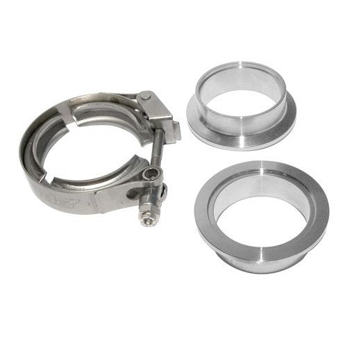 PPE Diesel 517220003 2.0 Inch QR Aluminum V-Band 3 Pc Set 1C 1M 1F PPE Diesel