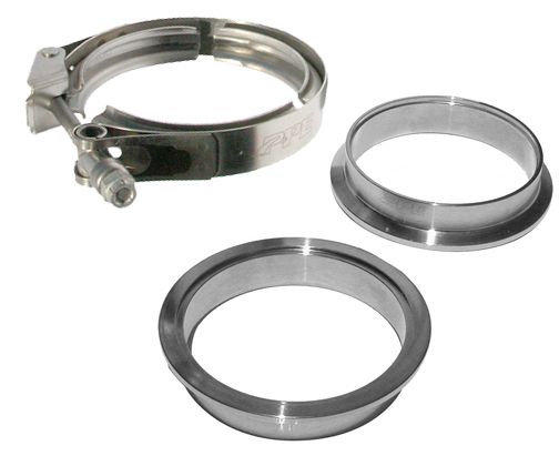 PPE Diesel 517230003 3.0 Inch QR Aluminum V-Band 3 Pc Set 1C 1M 1F PPE Diesel