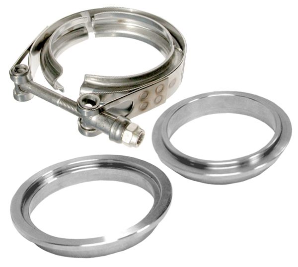 PPE Diesel 517430003 3 Inch V Band 3 Piece Set 1C 1M 1F Aluminum PPE Diesel