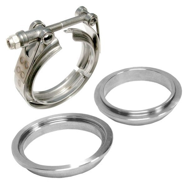 PPE Diesel 517440003 4 Inch V Band 3 Piece Set 1C 1M 1F Aluminum PPE Diesel