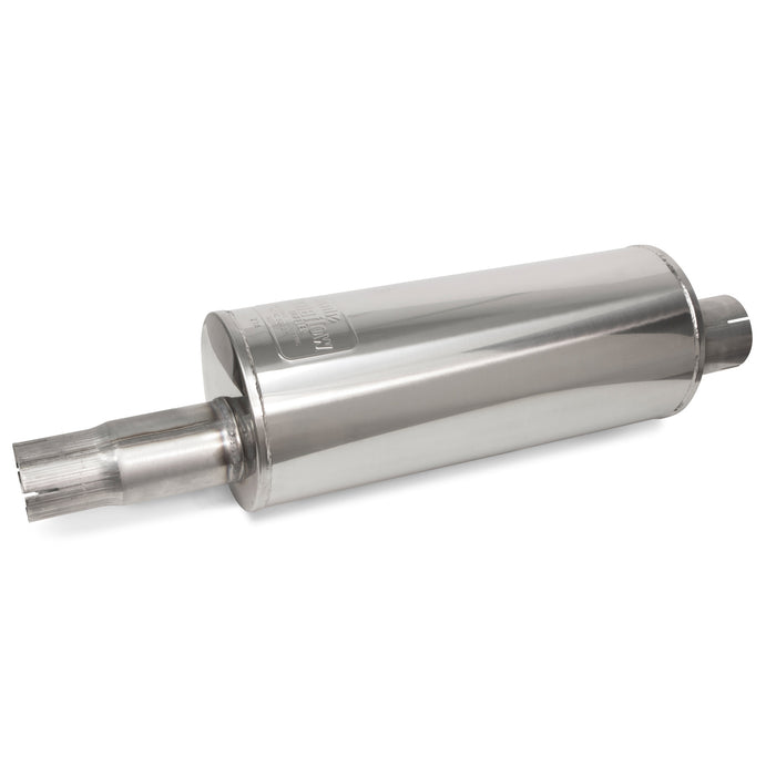 Banks Power 52428 Stainless Steel Exhaust Muffler 3.5 Inch Inlet and Outlet 98-04 Ford 5.4/6.8L Truck Banks Power