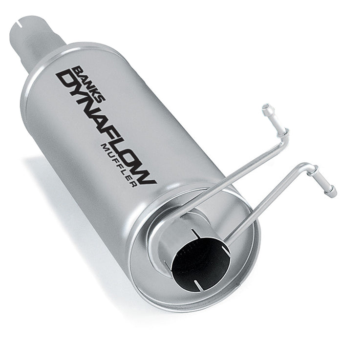 Banks Power 52439 Stainless Steel Exhaust Muffler 3.5 Inch Inlet and Outlet 99-04 Ford 6.8L Excursion Banks Power