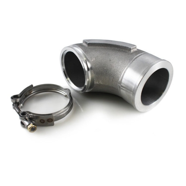 H&S Motorsports 565807 90 Degree Compressor Elbow & V-Band Clamp