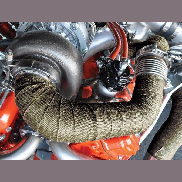 PPE Diesel 578001015 Titanium Exhaust Wrap 1/16 Inch Thick 1 Inch X 15 Foot PPE Diesel