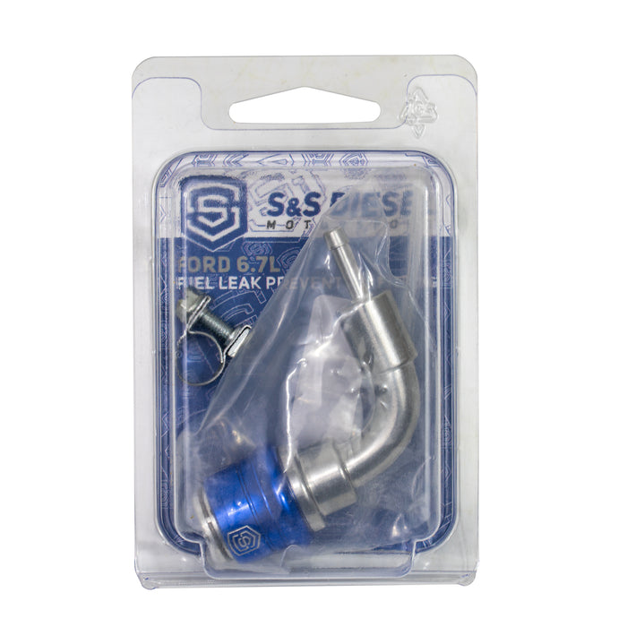 S&S Diesel 6.7F17-LPF-6P Ford 6.7L Fuel Leak Prevention Fitting (2017-2026) - 6 Pack