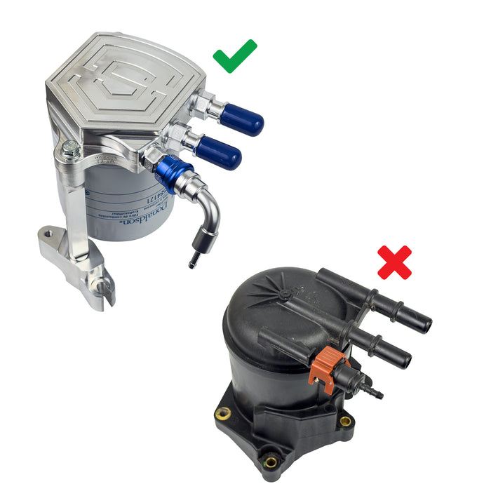S&S Diesel 6.7F17-LPK Ford 6.7L Fuel Leak Prevention Kit (2017-2026)