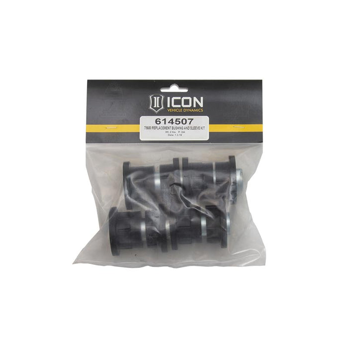 ICON 614507 Upper Control Arm (UCA) Bushing And Sleeve Kit