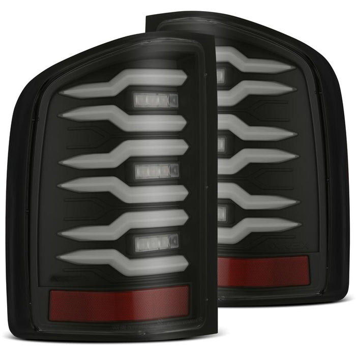 AlphaRex 620080 LUXX-Series Black LED Tail Lights