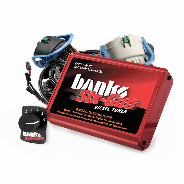 Banks Power 63887 Six-Gun Diesel Tuner W/Switch 07-10 Chevy 6.6L LMM Banks Power