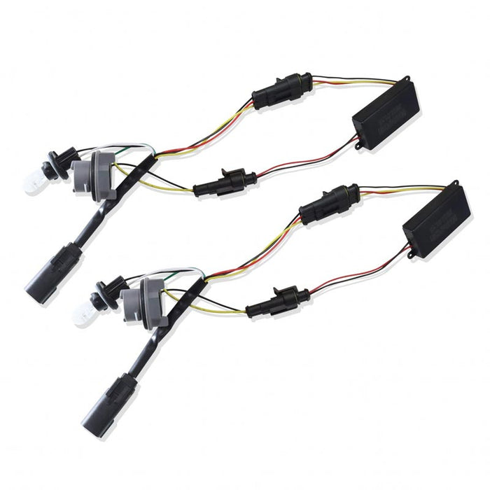 AlphaRex 640013 Stock Halogen Tail Light Wiring Converters