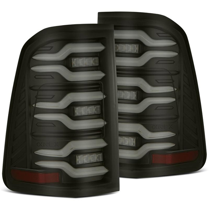 AlphaRex 640040 LUXX-Series Black LED Tail Lights