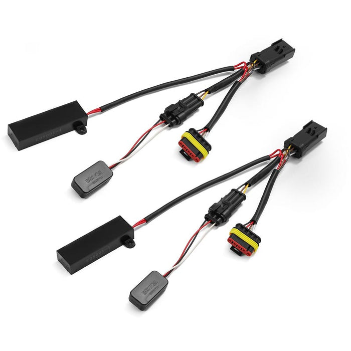 AlphaRex 640093 Stock LED Tail Light Wiring Converters (For LUXX Series)