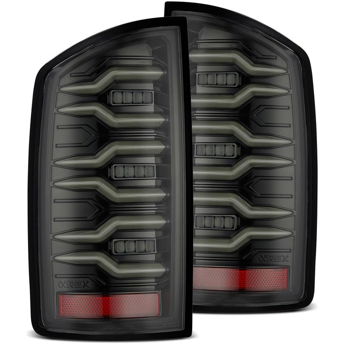 AlphaRex 641020 LUXX-Series Alpha-Black LED Tail Lights