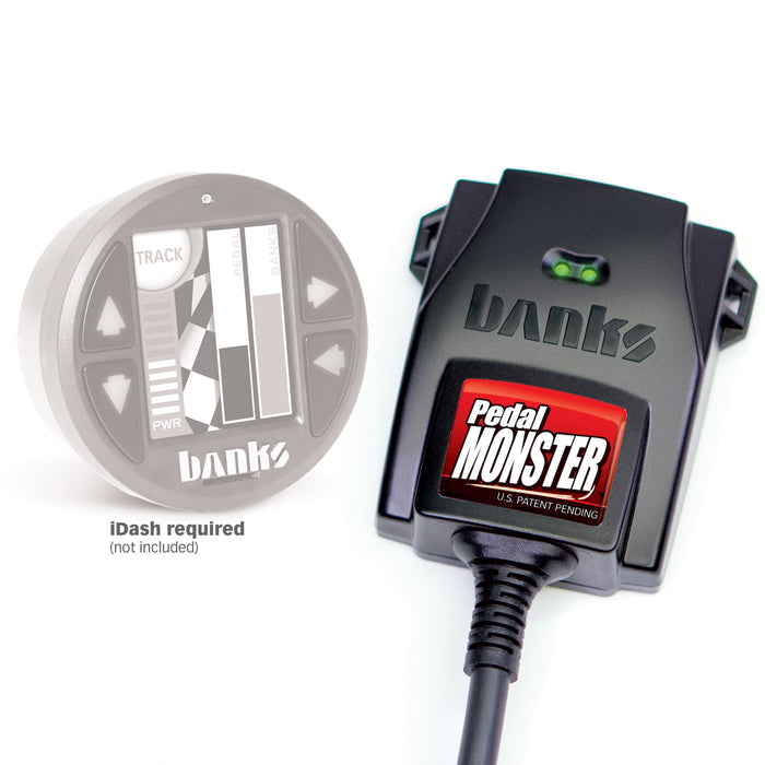 Banks Power 64311 PedalMonster, Throttle Sensitivity Booster for use with existing iDash and/or Derringer for many Cadillac, Chevy/GMC, Chrysler, Dodge/Ram, Ford, Jeep, Lincoln, Mazda