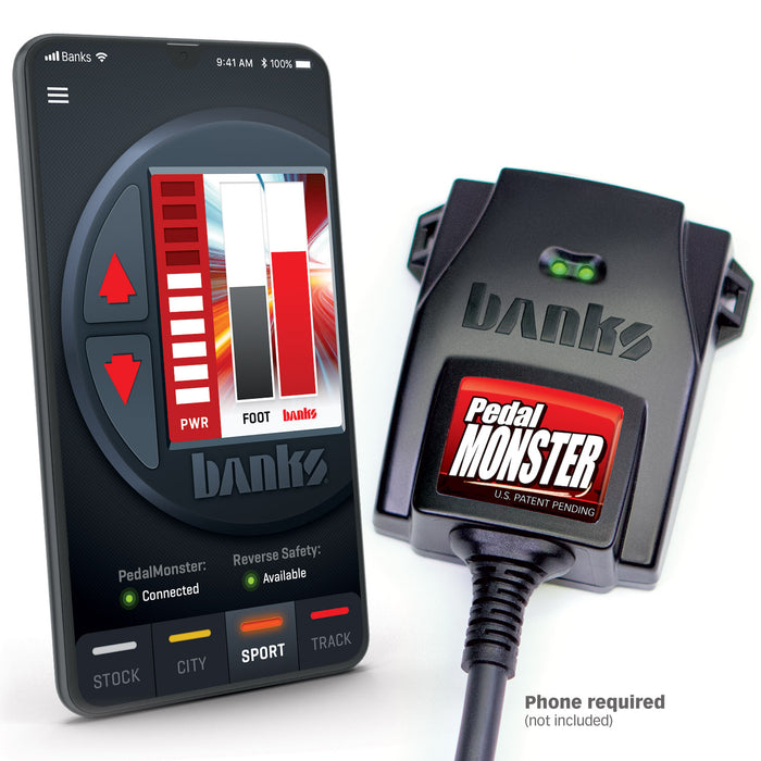 Banks Power 64330 PedalMonster, Throttle Sensitivity Booster, Standalone for many Cadillac, Chevy/GMC, Chrysler, Dodge, Jeep, Nissan