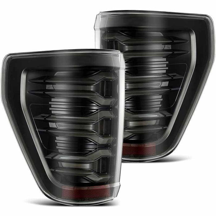 AlphaRex 653010 LUXX-Series Alpha Black LED Tail Lights