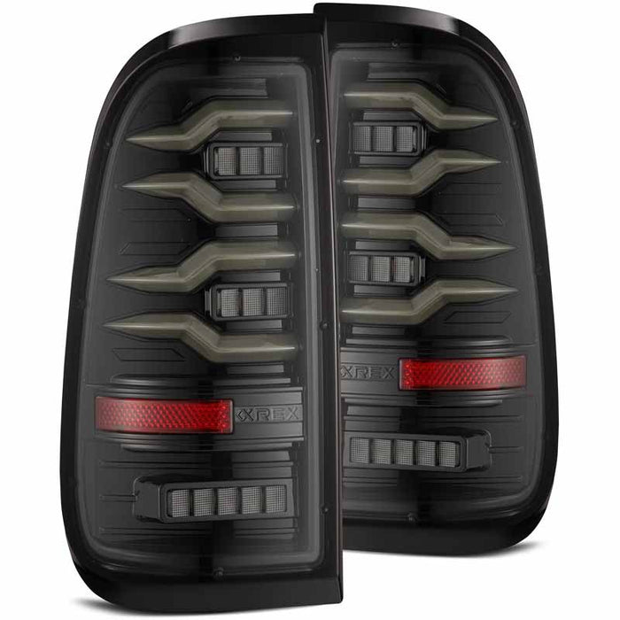 AlphaRex 658001 LUXX-Series Alpha-Black LED Tail Lights