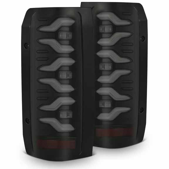 AlphaRex 658005 LUXX-Series Black LED Tail Lights