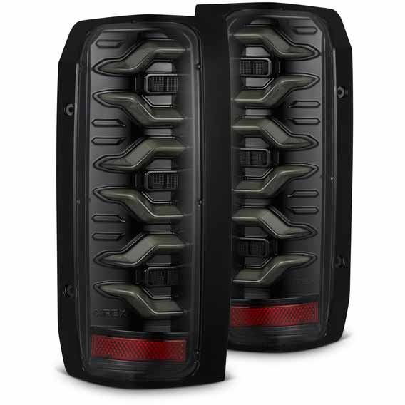 AlphaRex 658006 LUXX-Series Alpha-Black LED Tail Lights