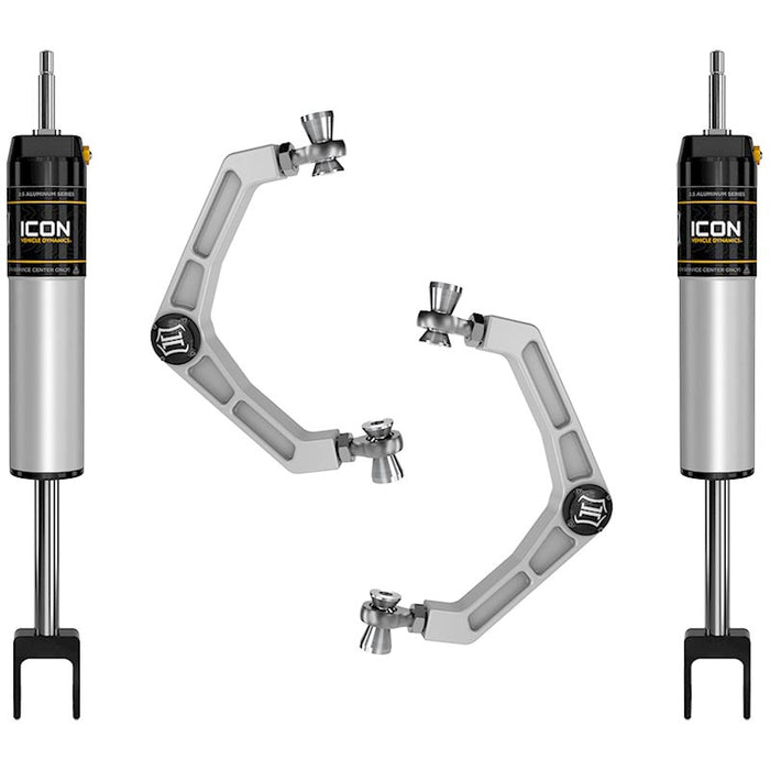 ICON 78732 0-2" Internal Reservoir Shock System With Billet UCA