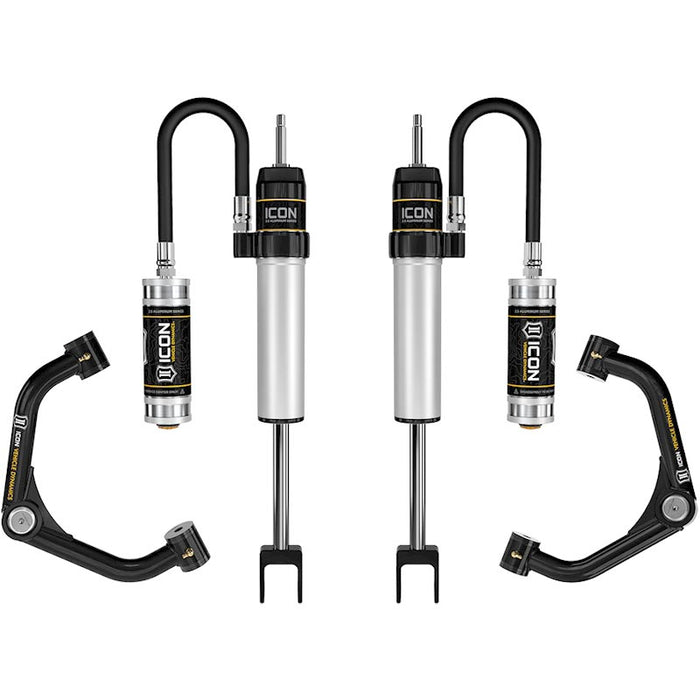 ICON 78734T 0-2" Remote Reservoir Shock System With Tubular UCA