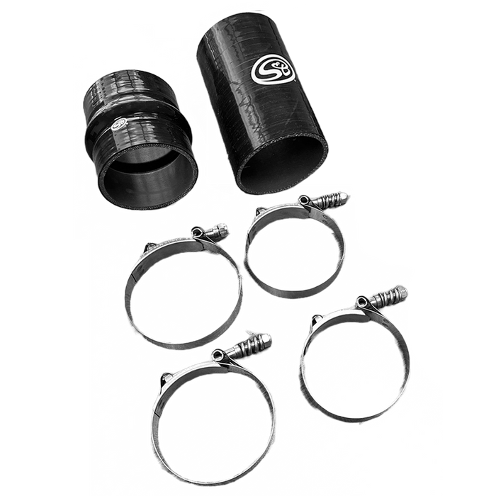 S&B Filters 83-2002 S&B Cold Side Boot Kit For 03-04 Ford F250/F350, 6.0L Powerstroke