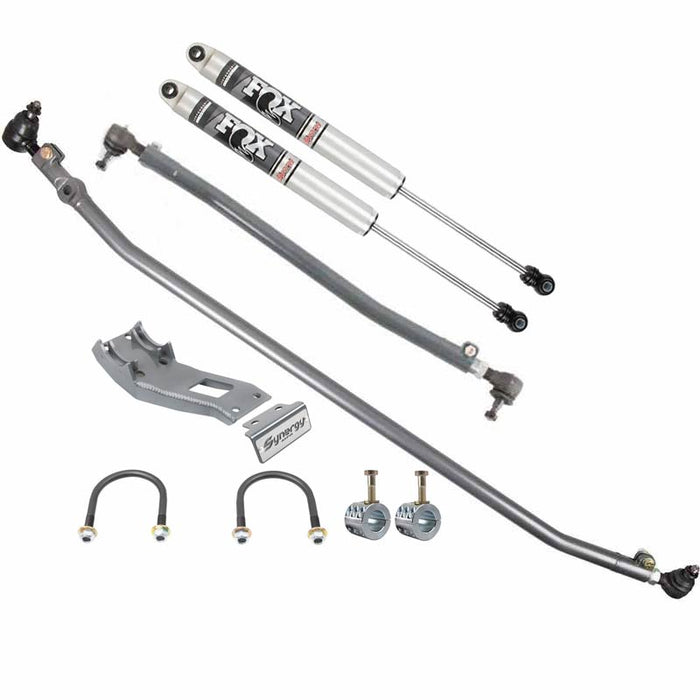 Synergy 8525-21 Heavy-Duty Steering Kit With Dual FOX IFP Stabilizer