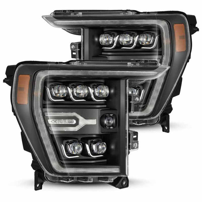 AlphaRex 880137 NOVA-Series Black LED Projector Headlights