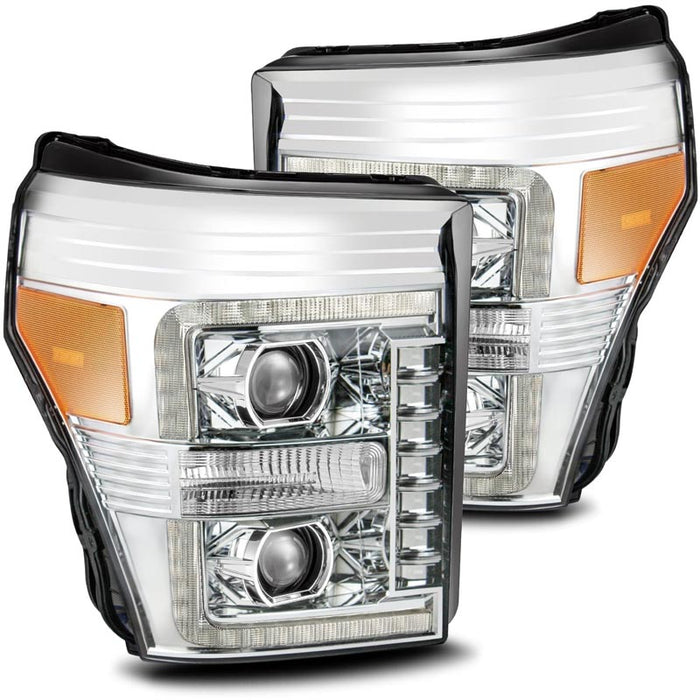 AlphaRex 880141 PRO-Series Chrome Projector Headlights