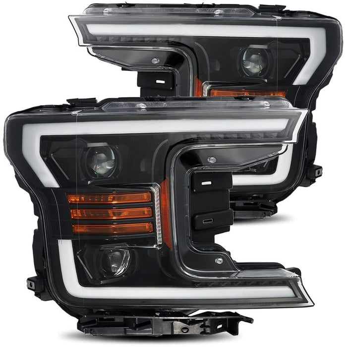 AlphaRex 880174 LUXX-Series Jet Black LED Projector Headlights