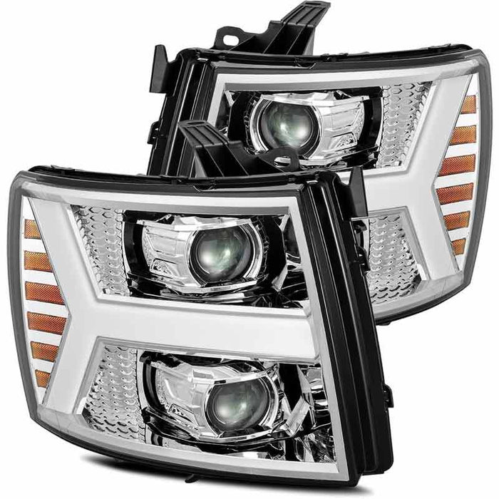 AlphaRex 880204 PRO-Series Chrome Projector Headlights