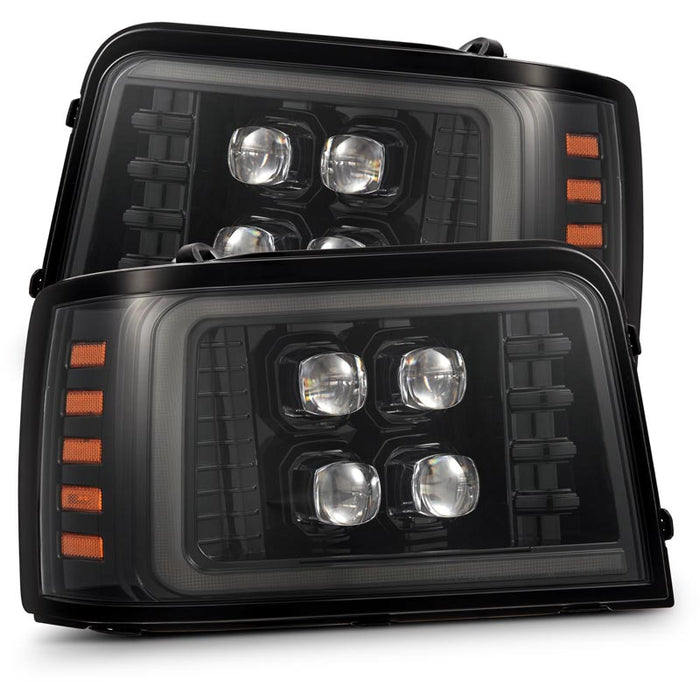 AlphaRex 880269 NOVA-Series Alpha-Black LED Projector Headlights