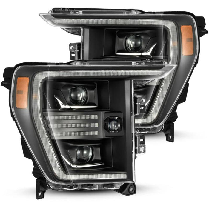 AlphaRex 880293 PRO-Series Black Projector Headlights