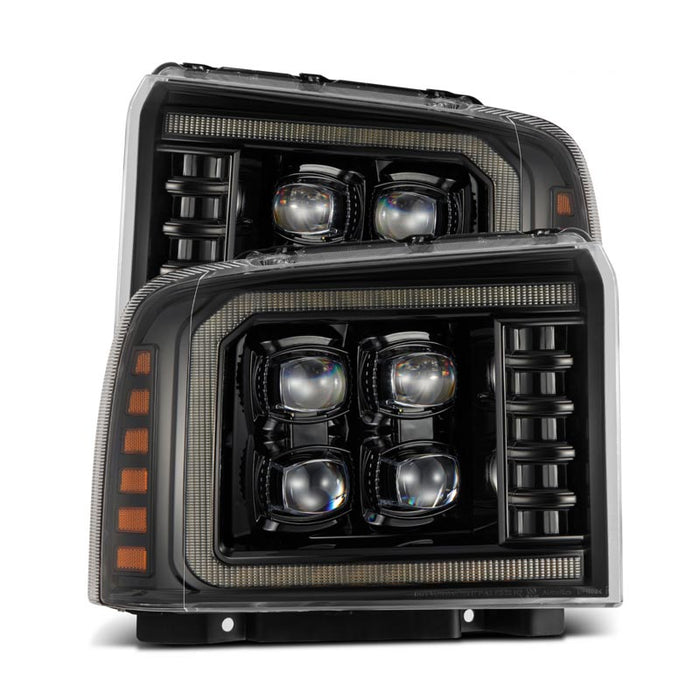 AlphaRex 880318 NOVA-Series Alpha-Black LED Projector Headlights