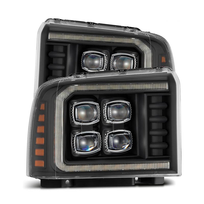 AlphaRex 880319 NOVA-Series Black LED Projector Headlights