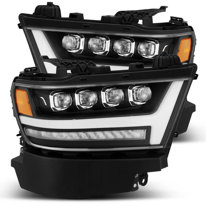 AlphaRex 880518 Nova-Series Matte Black LED Projector Headlights