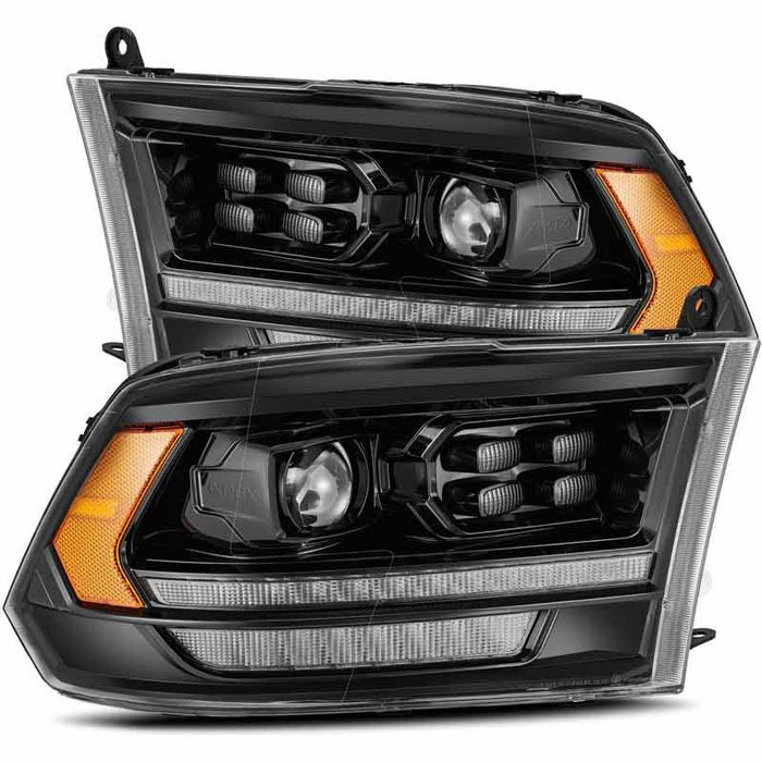 AlphaRex 880520 LUXX-Series Alpha-Black LED Projector Headlights