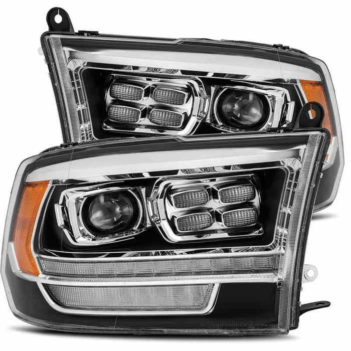 AlphaRex 880523 PRO-Series Black Projector Headlights